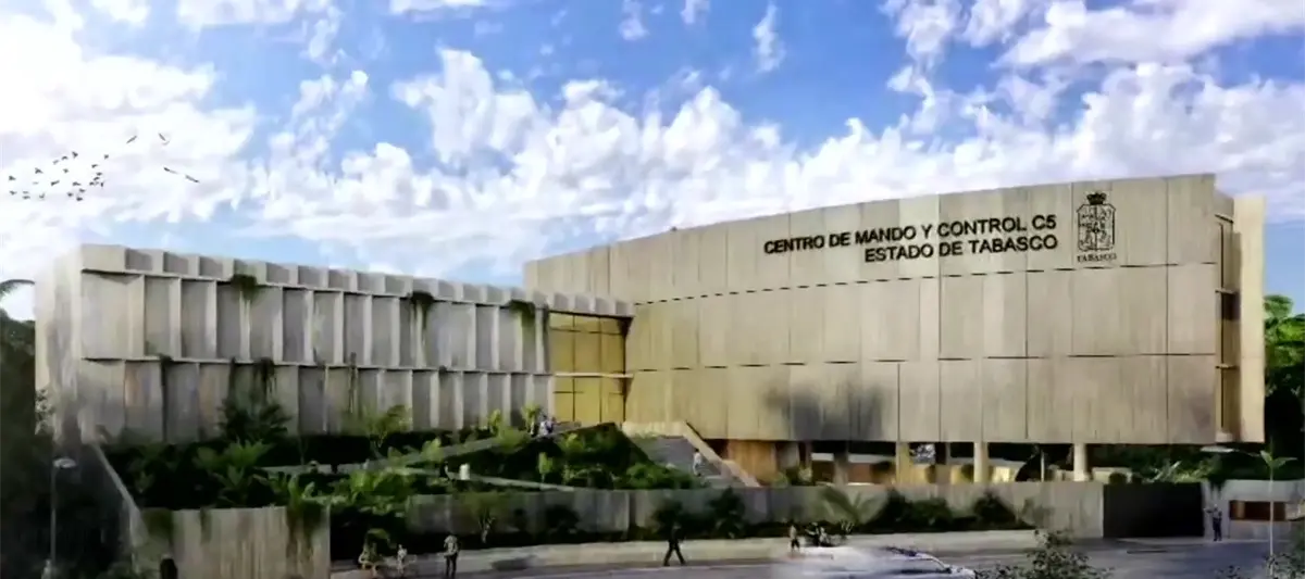 May presenta Escudo Olmeca del nuevo C5; invertirán 2,500 mdp