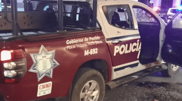 Mueren 3 policías municipales en Puebla durante emboscada de grupo armado