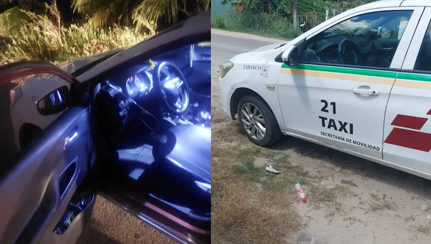 Taxista sufre asalto a mano armada en Paraíso; se dirigía a la Refinería Olmeca