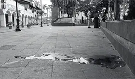 Ejecutan a balazos a hombre en el Parque Juárez de Villahermosa