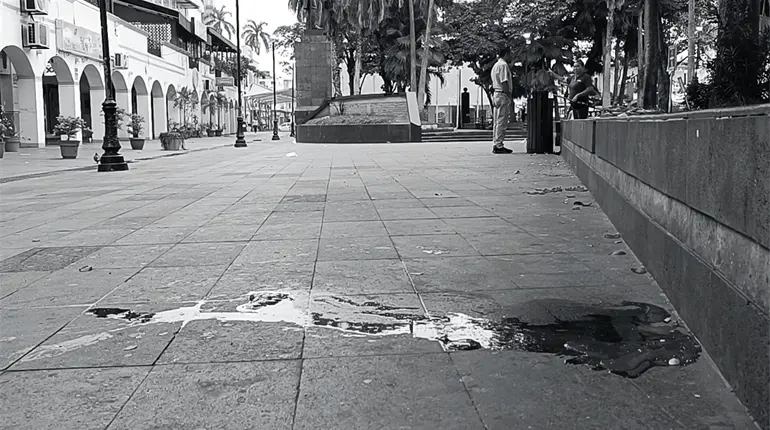 Ejecutan a balazos a hombre en el Parque Juárez de Villahermosa