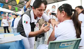 Pide Salud no desconfiar de vacunas en temporada invernal en Tabasco