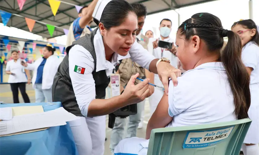 Pide Salud no desconfiar de vacunas aplicadas en presente temporada invernal en Tabasco