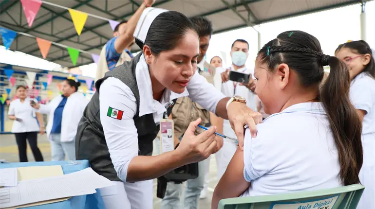 Vacunación contra VPH en menores, lleva avance de 42.6%: Salud