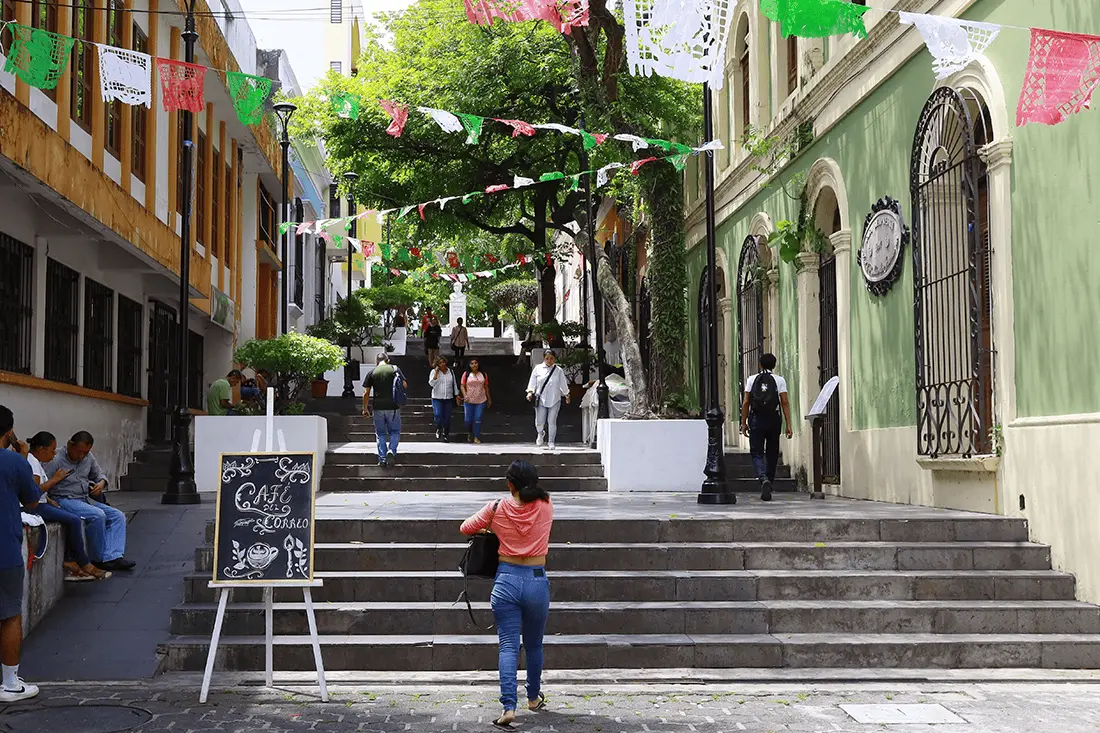 Indigencia y migrantes, principales problemas de la Zona Luz: Coordinador de Barrio Mágico