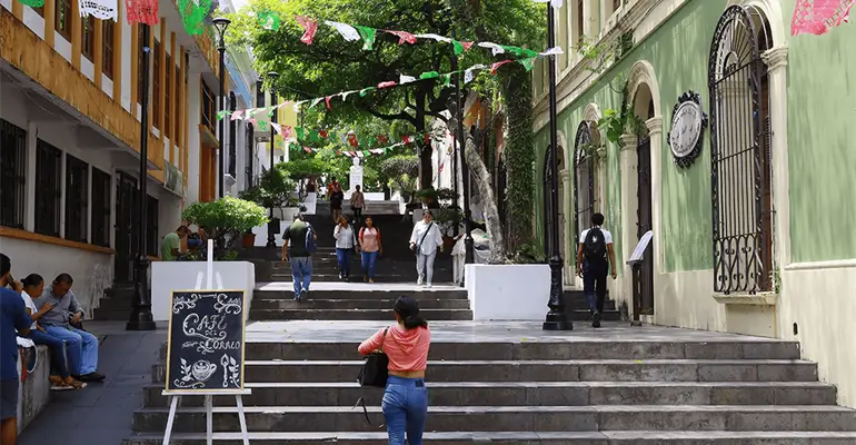 Indigencia y migrantes, principales problemas de la Zona Luz: Coordinador de Barrio Mágico