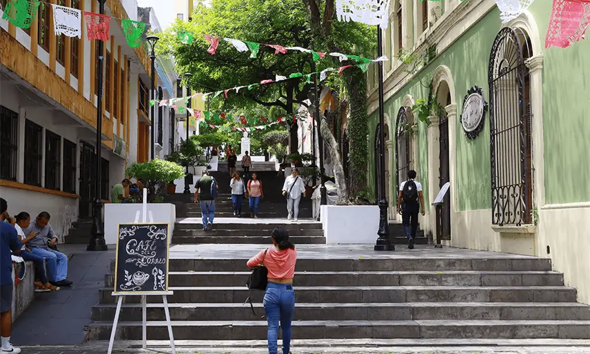 Indigencia y migrantes, principales problemas de la Zona Luz: Coordinador de Barrio Mágico