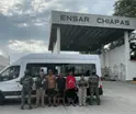 Rescata Semar a 3 migrantes en altamar frente a Puerto Chiapas