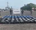 Aseguran autoridades federales 2.5 toneladas de drogas en costas de Michoacán