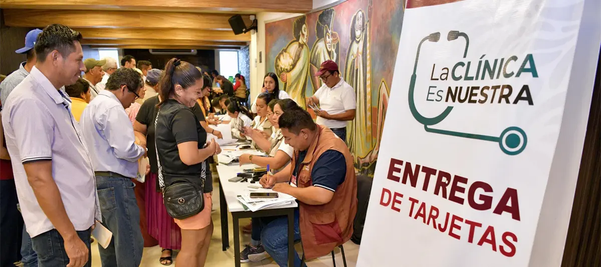 Entregan tarjetas del programa La Clínica es Nuestra a 502 Comités de Salud para el Bienestar en Tabasco