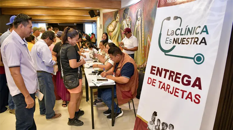 Entregan tarjetas del programa La Clínica es Nuestra a 502 Comités de Salud para el Bienestar en Tabasco