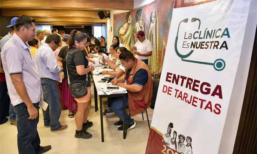 Entregan tarjetas del programa La Clínica es Nuestra a 502 Comités de Salud para el Bienestar en Tabasco
