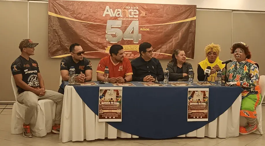 Anuncian partido entre músicos y payasos en el marco del 54 aniversario del Diario Avance