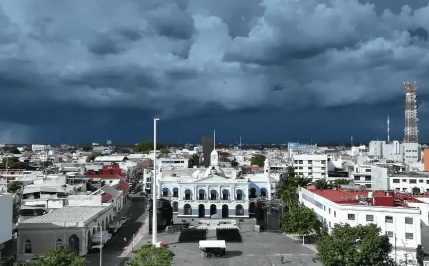 Canal de baja presión originará chubascos en Tabasco este viernes
