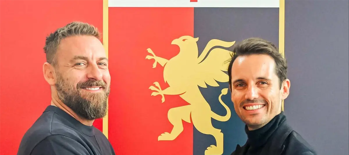 Daniele De Rossi, nuevo director técnico del Genoa de Johan Vásquez