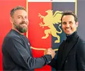 Daniele De Rossi, nuevo director técnico del Genoa de Johan Vásquez
