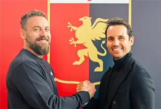 Daniele De Rossi, nuevo director técnico del Genoa de Johan Vásquez
