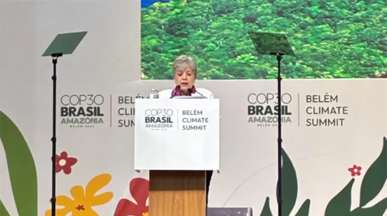 El cambio climático ya es una realidad: Alicia Bárcena en la COP 30