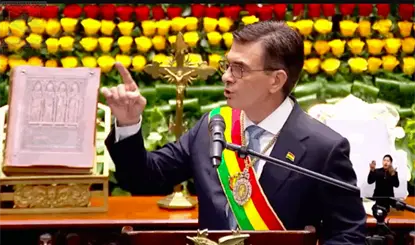 Rodrigo Paz asume la Presidencia de Bolivia
