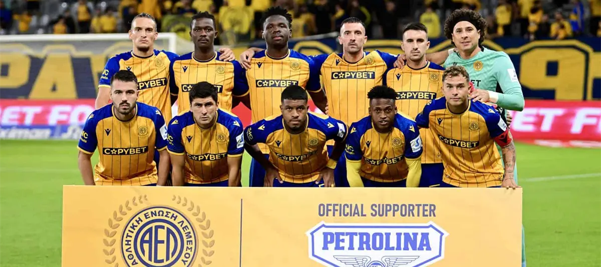 AEL Limassol de Memo Ochoa aprovecha localía y golean al Enosis Neon