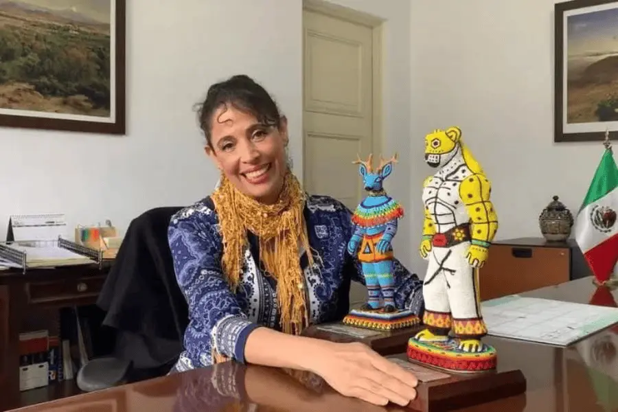 Karla Ornelas encargada de la embajada de México en Perú abandona el país