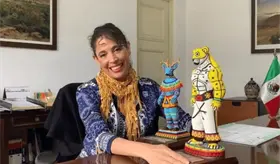 Karla Ornelas encargada de la embajada de México en Perú abandona el país