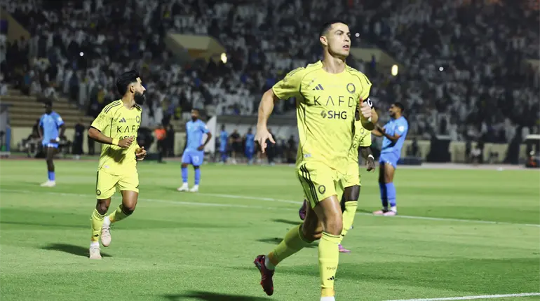 CR7 llega a 953 goles en su carrera en triunfo del Al Nassr