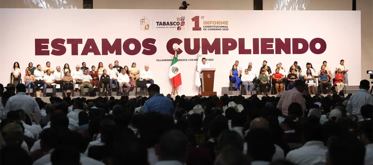"Ofrecimos devolver la paz a Tabasco y estamos cumpliendo": May