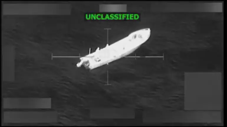 Destruye EE. UU. otra embarcaci&oacute;n presuntamente con drogas