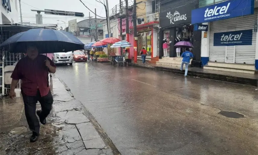 Frente Frío número 13 dejará lluvias de hasta 150 milímetros durante lunes y martes en Tabasco: Conagua