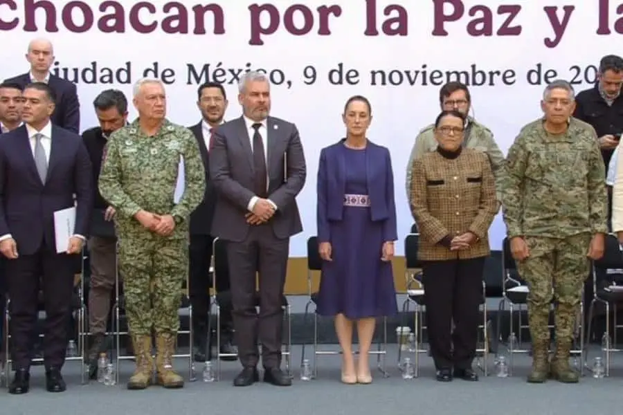 Sheinbaum anuncia inversión de 57 mil mdp para el Plan Michoacán