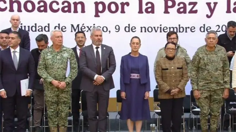 Sheinbaum anuncia inversión de 57 mil mdp para el Plan Michoacán