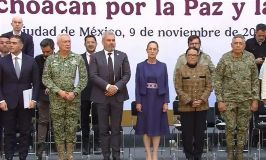 Sheinbaum anuncia inversión de 57 mil mdp para el Plan Michoacán