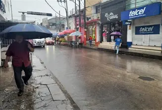 Eleva Protecci&oacute;n Civil a Alerta Naranja por lluvias en Tabasco por Frente Fr&iacute;o n&uacute;mero 25