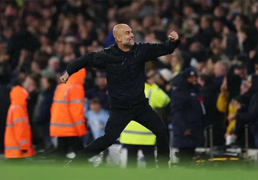 Guardiola llega a mil juegos dirigidos en goleada del Manchester City frente al Liverpool Guardiola llega a mil juegos dirigidos en goleada del Manchester City frente al Liverpool