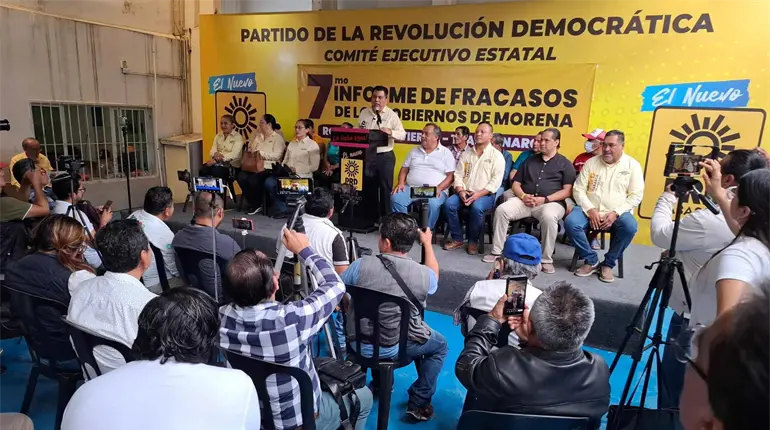 No nos asusta advertencia del gobernador hacia la oposición, afirma PRD Tabasco