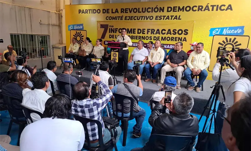 No nos asusta advertencia del gobernador hacia la oposición, afirma PRD Tabasco