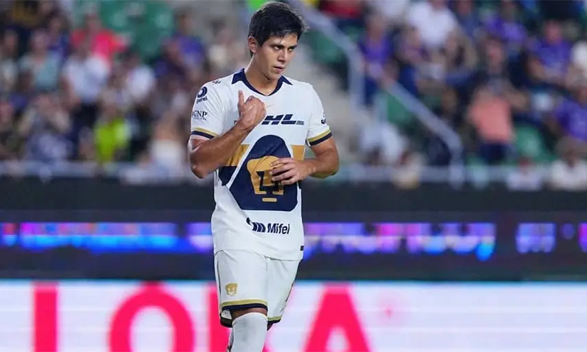 Pumas: JJ Macías se rompe el ligamento cruzado anterior y estará fuera nueve meses