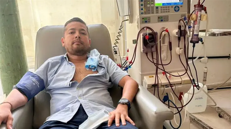 Realizan campaña de recaudación de fondos para trasplante de órgano para Andrés