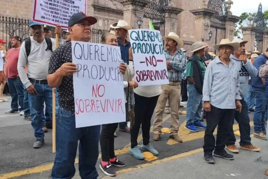 Agricultores anuncian nuevo paro; buscan detener la nueva Ley de Agua y exigen precio fijo al maíz