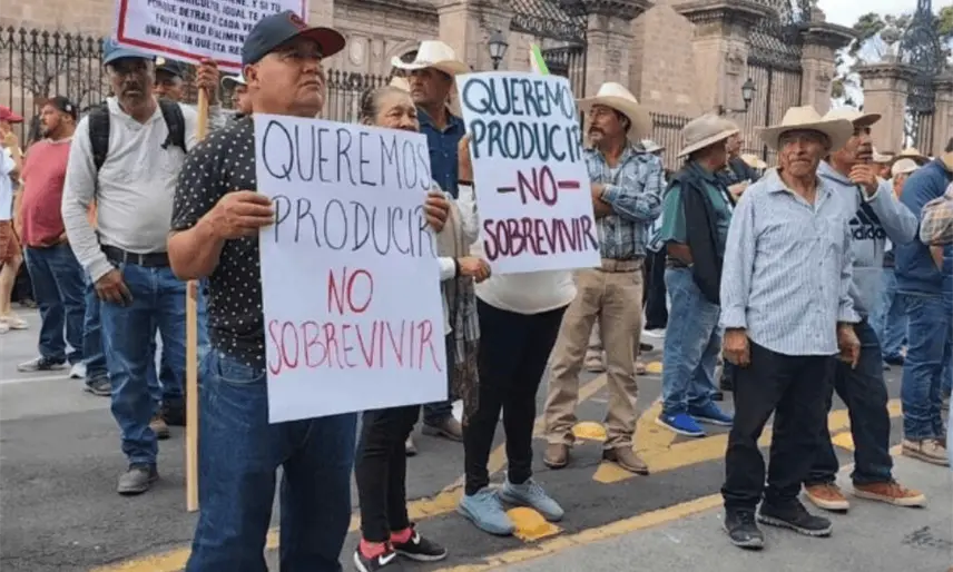 Agricultores anuncian nuevo paro; buscan detener la nueva Ley de Agua y exigen precio fijo al maíz