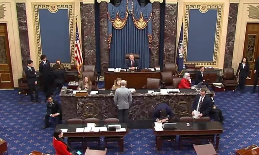 Senado de EE. UU. aprueba proyecto de ley para poner fin al cierre de gobierno