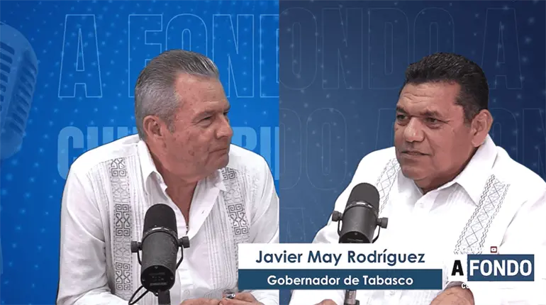 Javier May niega rompimiento con Adán Augusto, "hay una buena comunicación", afirma