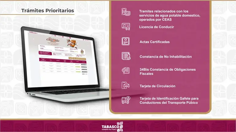 Presentan la plataforma &acute;Llave Tabasco&acute; para agilizar servicios y tr&aacute;mites gubernamentales