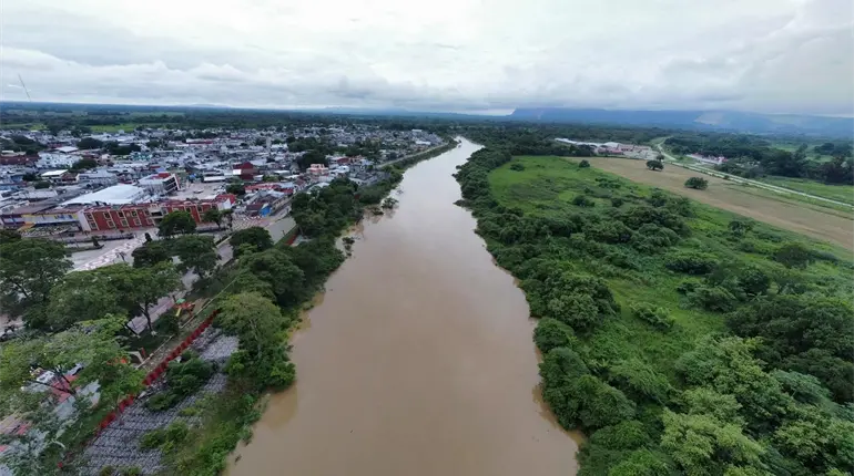 Río Tulijá en fase de emergencia por creciente significativa: Protección Civil Macuspana