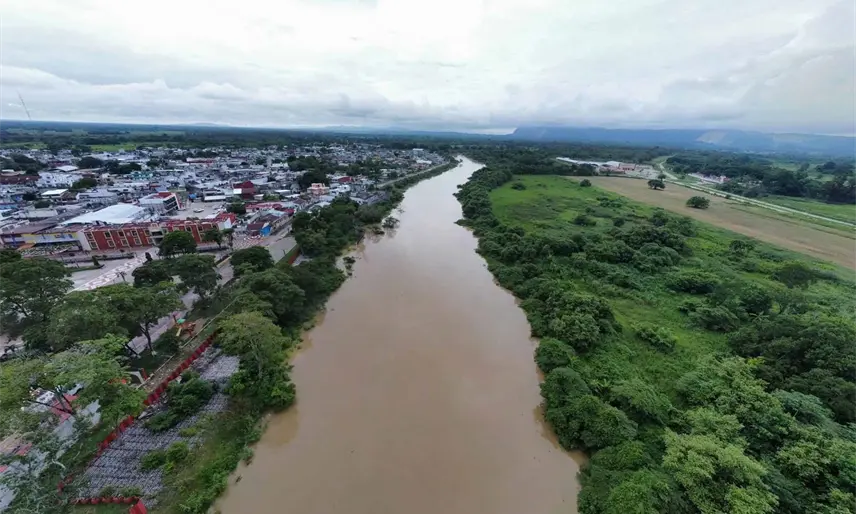 Río Tulijá en fase de emergencia por creciente significativa: Protección Civil Macuspana