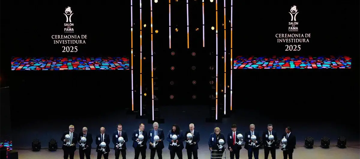 18 nuevos investidos ingresan al Salón de la Fama del Futbol Internacional en Pachuca