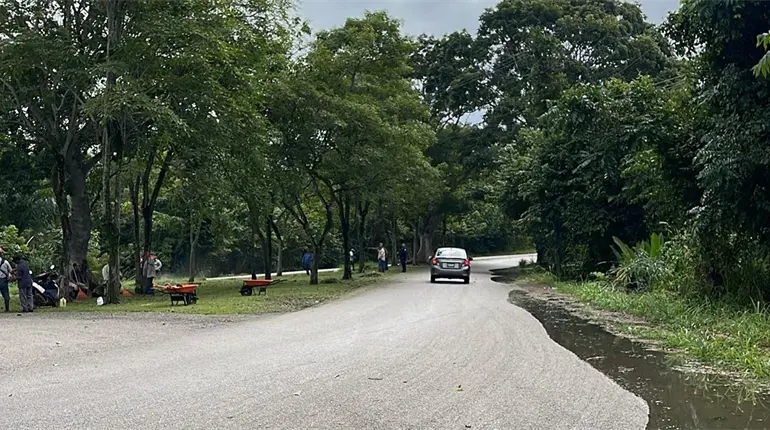 Restablecen circulación vehicular en dos tramos de la Jalapa-Villahermosa