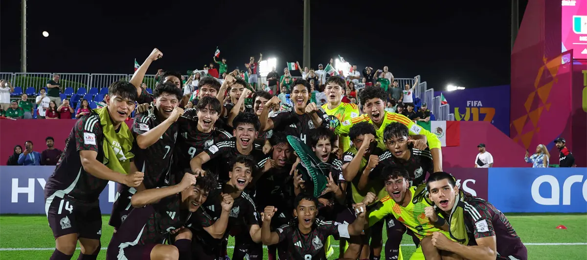 México avanza a 16vos de final del Mundial Sub 17 y se medirá a Argentina
