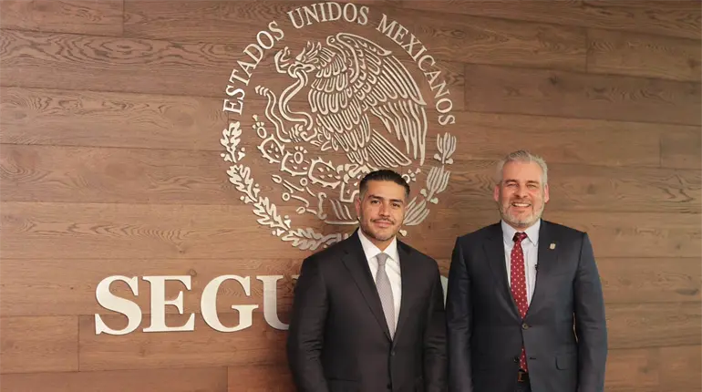 Harfuch y Trevilla visitarán Uruapan este jueves: Ramírez Bedolla